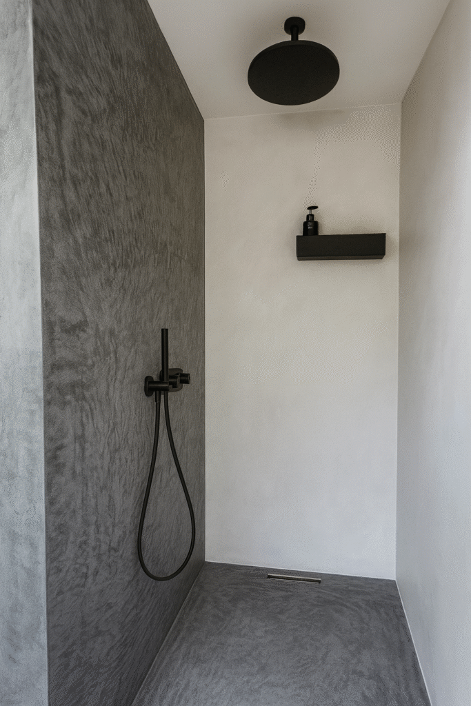 Tilbud microcement badeværelse i skandinavisk stil – professionel renovering udført i København